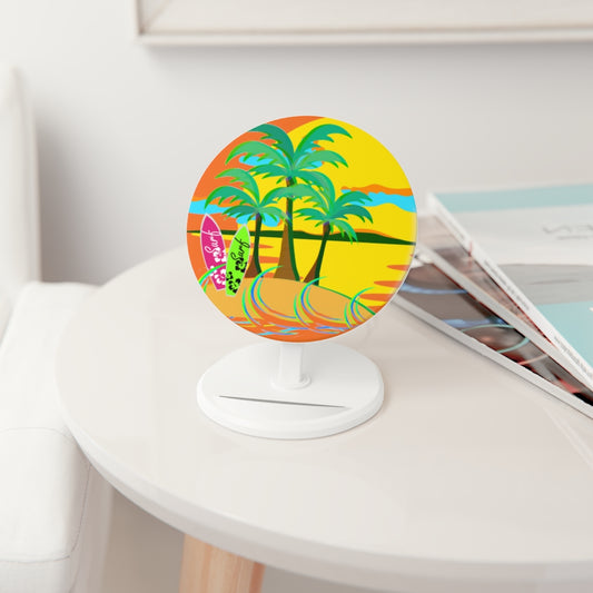 Retro Sunset Surf Induction Charger