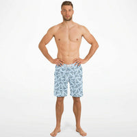 Men's Blue Marlin Trunks