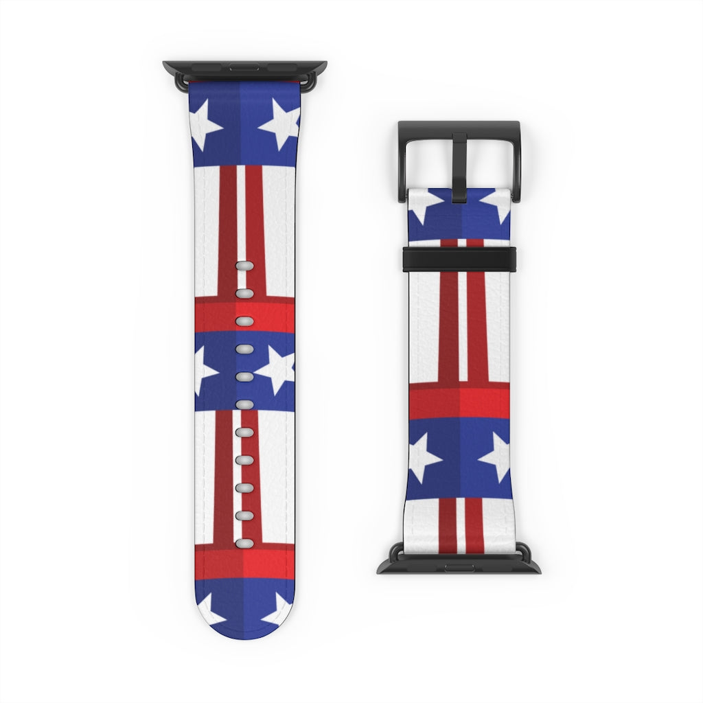 Stars & Stripes Watch Band